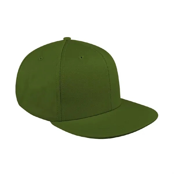 Order Custom Flat Brim High Crown, Brushed Cotton, Fabric Strap-Slide Baseball... from ASI 73775 Unionwear