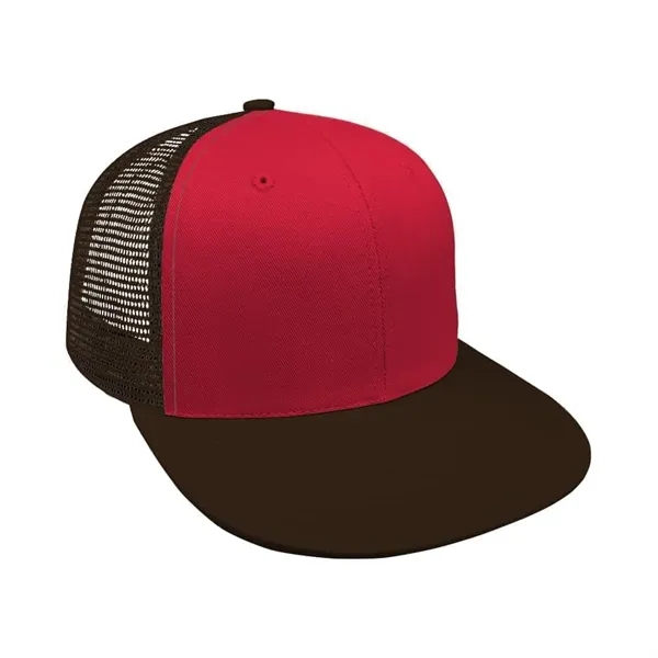 Order Custom Lowstyle Structured, Snapback, Cotton Twill/Mesh Baseball Caps Union Made... from ASI 73775 Unionwear