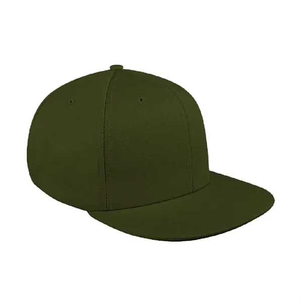 Order Custom Flat Brim High Crown, Cotton Twill, Fabric Strap-Slide Baseball... from ASI 73775 Unionwear