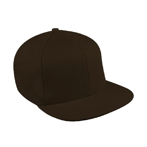 Order Custom Flat Brim High Crown, Cotton Twill, Velcro Strap Baseball... from ASI 73775 Unionwear