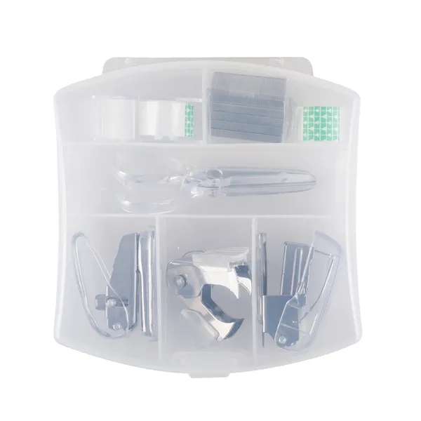Office kit that includes tape and tape holder, stapler and staples,... from ASI 61966 HPG / Beacon Promotions