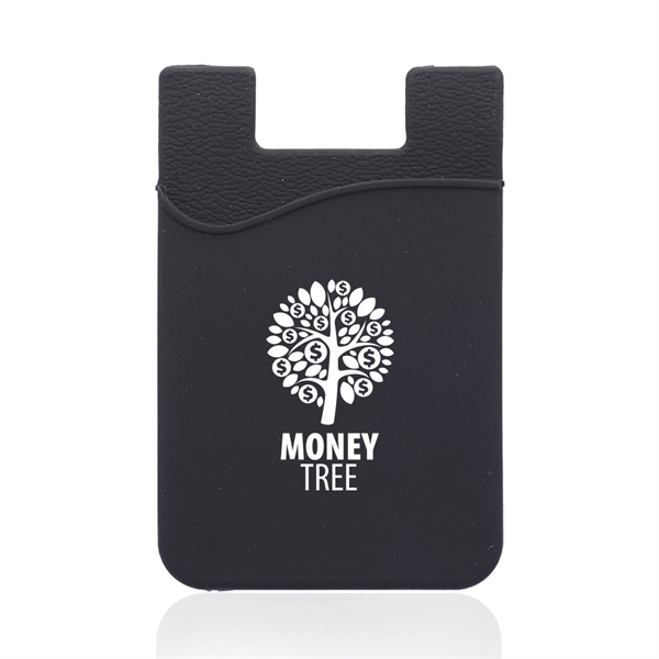 Silicone phone wallet with strong adhesive backing.... from ASI 39552 BEL Promo