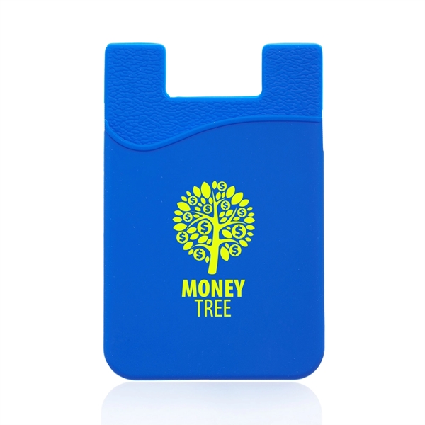 Silicone phone wallet with strong adhesive backing.... from ASI 39552 BEL Promo