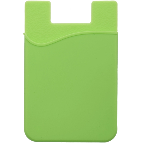 Silicone phone wallet with strong adhesive backing.... from ASI 39552 BEL Promo