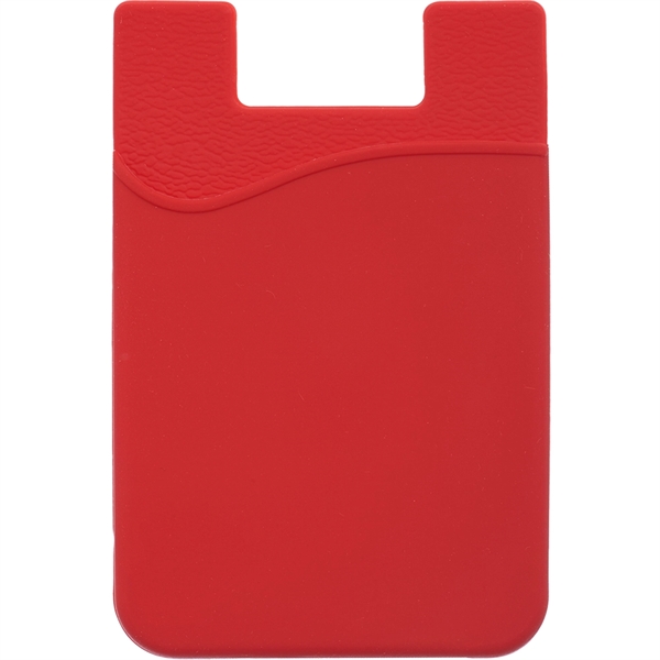 Silicone phone wallet with strong adhesive backing.... from ASI 39552 BEL Promo