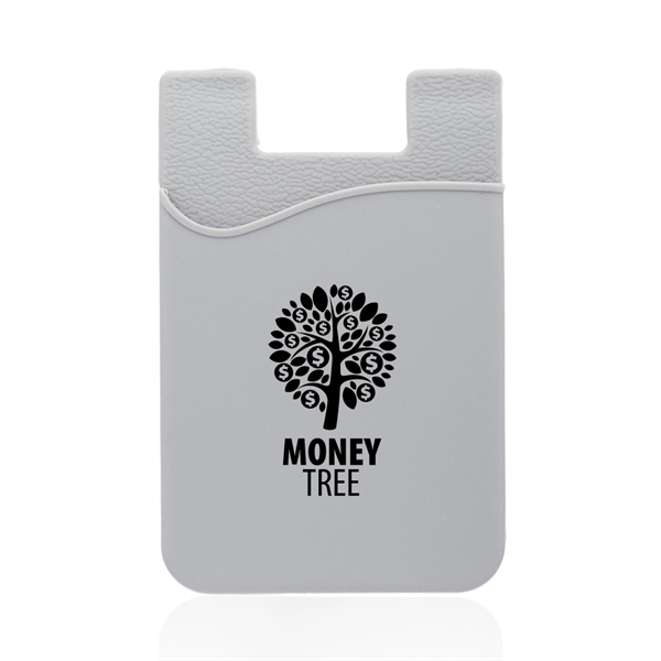 Silicone phone wallet with strong adhesive backing.... from ASI 39552 BEL Promo