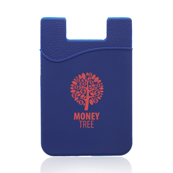 Silicone phone wallet with strong adhesive backing.... from ASI 39552 BEL Promo