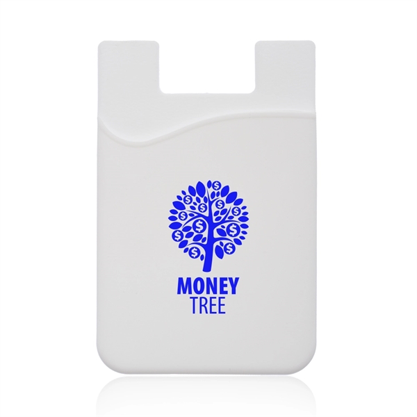 Silicone phone wallet with strong adhesive backing.... from ASI 39552 BEL Promo