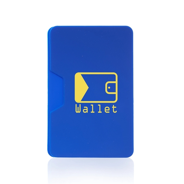 Silicone phone wallet with side opening and strong adhesive backing.... from ASI 39552 BEL Promo