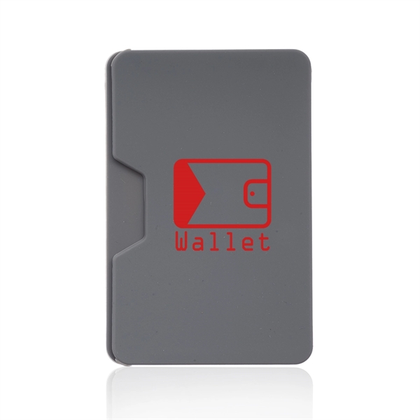 Silicone phone wallet with side opening and strong adhesive backing.... from ASI 39552 BEL Promo