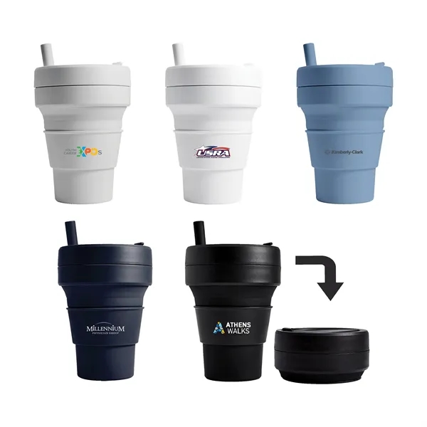 Stojo 16 oz. Collapsible Cup... from ASI 30270 Aakron Line