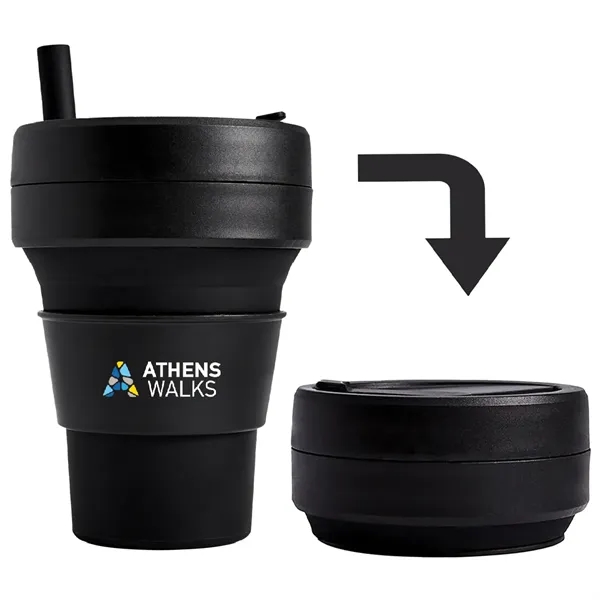 Stojo 16 oz. Collapsible Cup, Full Color Digital... from ASI 30270 Aakron Line