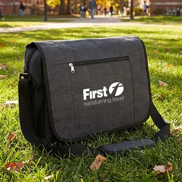 Commuter bag from 600D interwoven heather poly-fabric. Weather-proof lined design with... from ASI 84592 St Regis Group