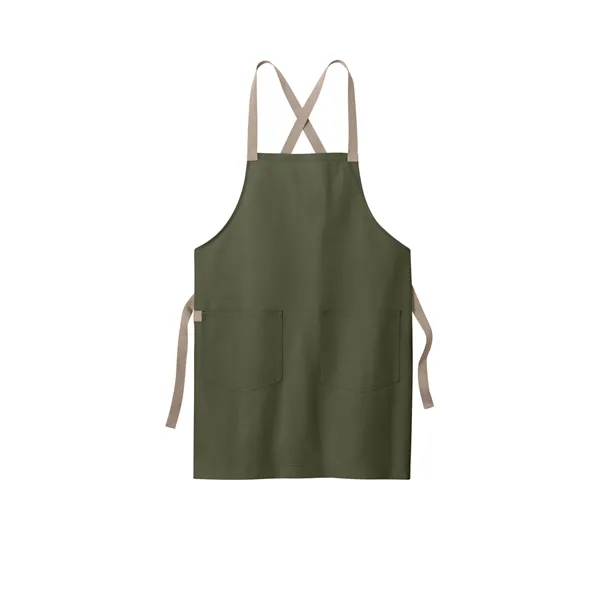 Port Authority Signature Heavy Twill Crossback Apron... from ASI 84863 SanMar