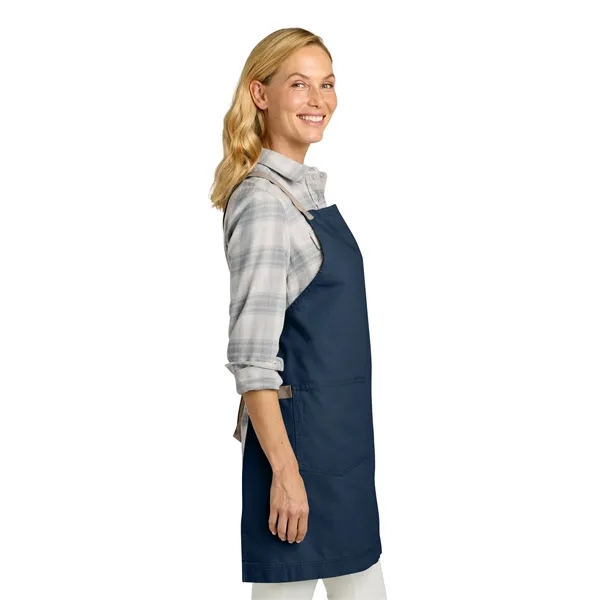 Port Authority Signature Heavy Twill Crossback Apron... from ASI 84863 SanMar