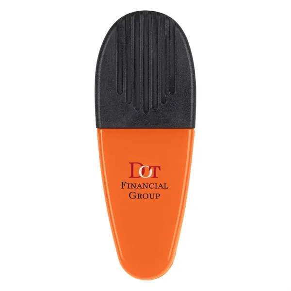 Alligator clip with spring loaded hinge and magnet on back side.... from ASI 61125 Hit Promotional Products / Hit®
