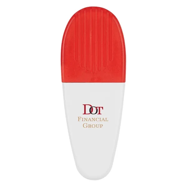 Alligator clip with spring loaded hinge and magnet on back side.... from ASI 61125 Hit Promotional Products / Hit®