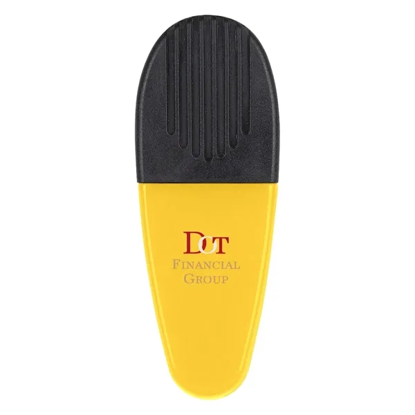 Alligator clip with spring loaded hinge and magnet on back side.... from ASI 61125 Hit Promotional Products / Hit®