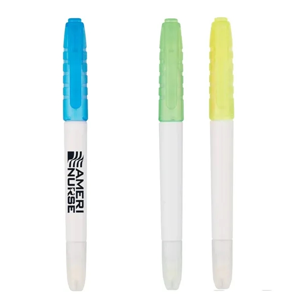 Erasable highlighter with non-toxic chisel tip.... from ASI 61125 Hit Promotional Products / Hit®
