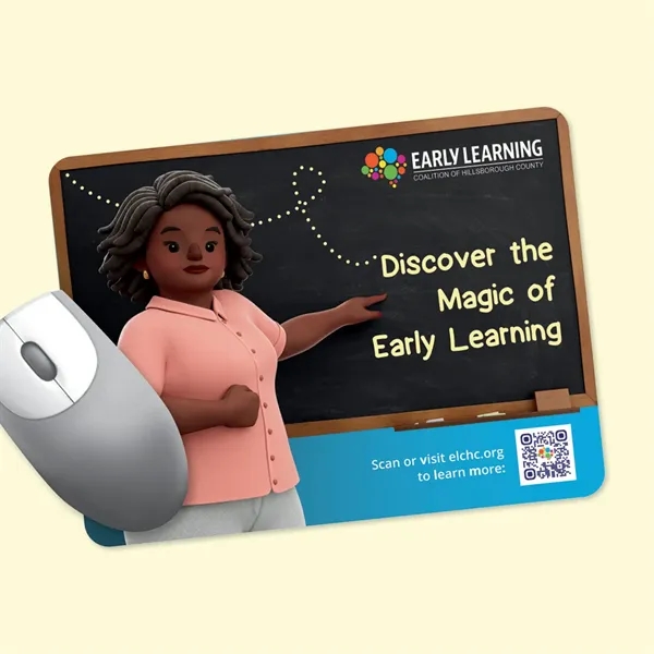 6" x 8" x 1/4"- Fabric Mouse Pad-Made in the USA... from ASI 49716 Digispec & CounterPoint / DIGISPEC®