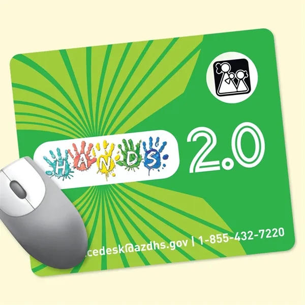 8" x 9.5" x 1/4"Antimicrobial Fabric Mouse Pad-Made in the USA... from ASI 49716 Digispec & CounterPoint / DIGISPEC®