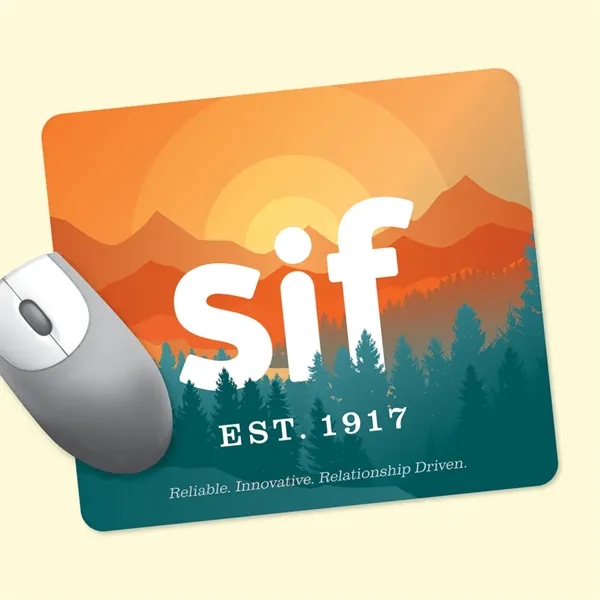 7" x 8" x 1/4"- Fabric Mouse Pad-Made in the USA... from ASI 49716 Digispec & CounterPoint / DIGISPEC®