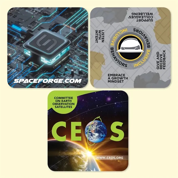 4" x 4" x 1/16"-Drink Coaster-Made in the USA with brilliant,... from ASI 49716 Digispec & CounterPoint / DIGISPEC®