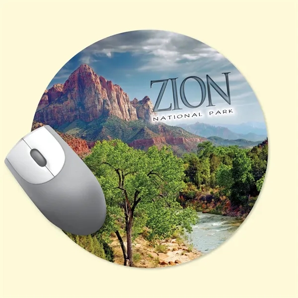 8" Round  x 1/16" - Fabric Mouse Pad-Made in the... from ASI 49716 Digispec & CounterPoint / DIGISPEC®