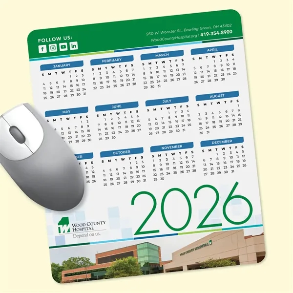 8" x 9.5" x .015" - Ultra Thin, Hard Surface Calendar... from ASI 49716 Digispec & CounterPoint / DIGISPEC®