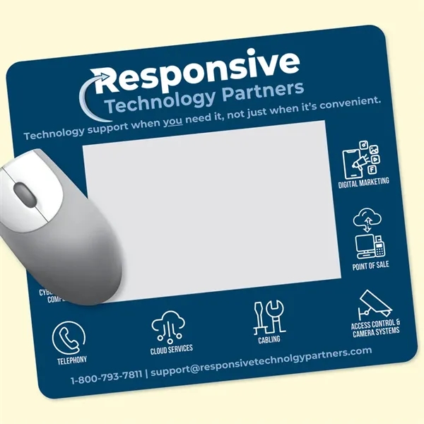 8" x 9" x 1/16"-Heavy Duty Window/Photo Mouse Pad-Made in the... from ASI 49716 Digispec & CounterPoint / DIGISPEC®