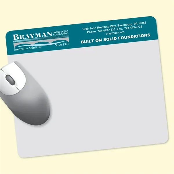 8" x 9.5" x 1/8"- Heavy Duty Lift-Top Window/Photo Mouse Pad-Made... from ASI 49716 Digispec & CounterPoint / DIGISPEC®