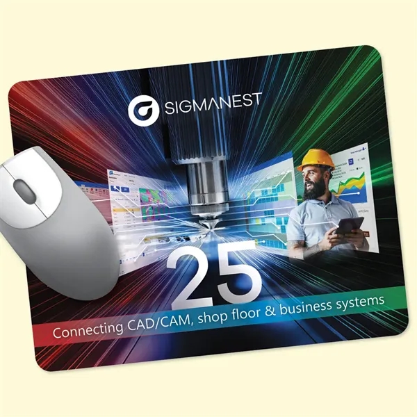 Heavy Duty 7" x 9" x 1/8" - Hard Surface Mouse... from ASI 49716 Digispec & CounterPoint / DIGISPEC®