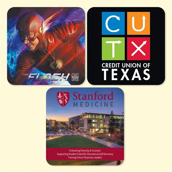 Heavy Duty 4" x 4" x 1/16"- Hard Surface Drink Coaster-Made... from ASI 49716 Digispec & CounterPoint