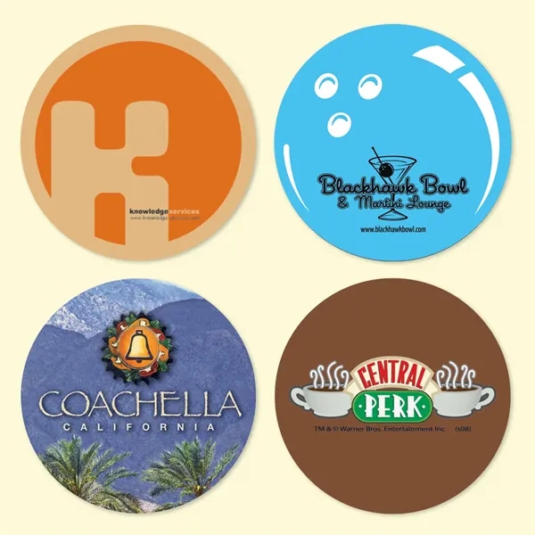 3.6" Round x 1/16"- Hard Surface Drink Coaster-Made in the USA... from ASI 49716 Digispec & CounterPoint