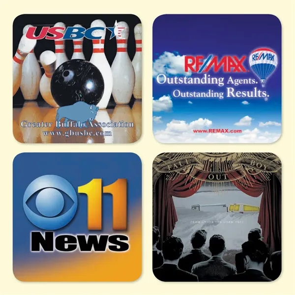 3.6" x 3.6" x 1/8" - Hard Surface Drink Coaster-Made in... from ASI 49716 Digispec & CounterPoint