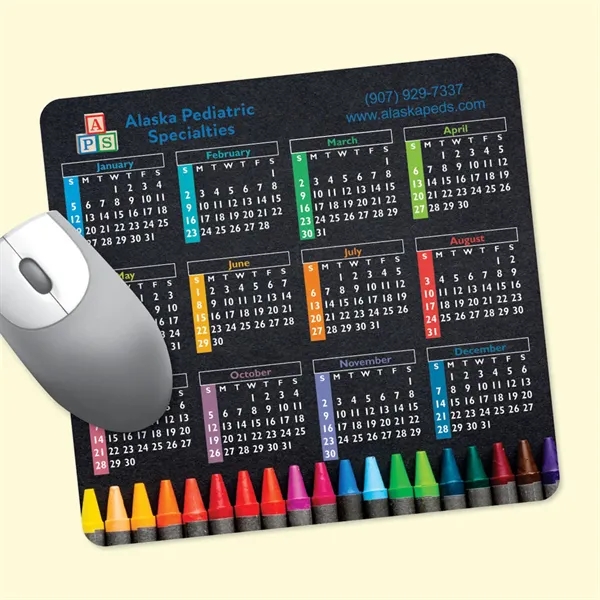 7.5" x 8" x 1/8" - Hard Surface Mouse Pad-Made in... from ASI 49716 Digispec & CounterPoint / DIGISPEC®