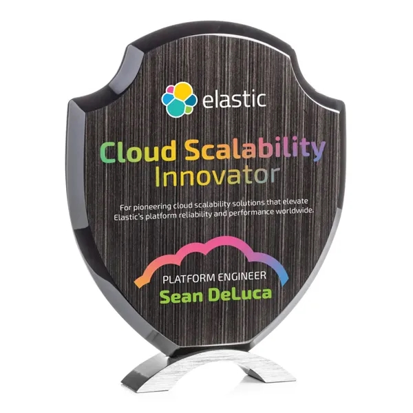 Belgrave Slatewood VividPrint™ Award - Silver... from ASI 84592 St Regis Group / St Regis