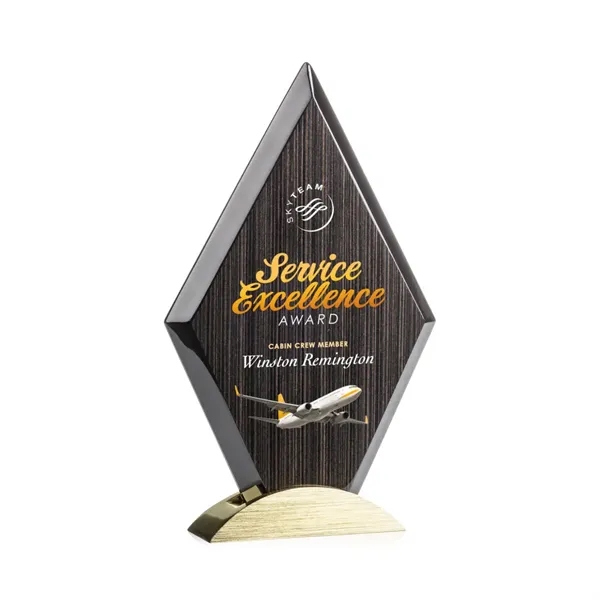 Atridge Slatewood VividPrint™ Award - Gold... from ASI 84592 St Regis Group / St Regis