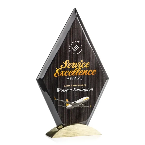 Atridge Slatewood VividPrint™ Award - Gold... from ASI 84592 St Regis Group / St Regis