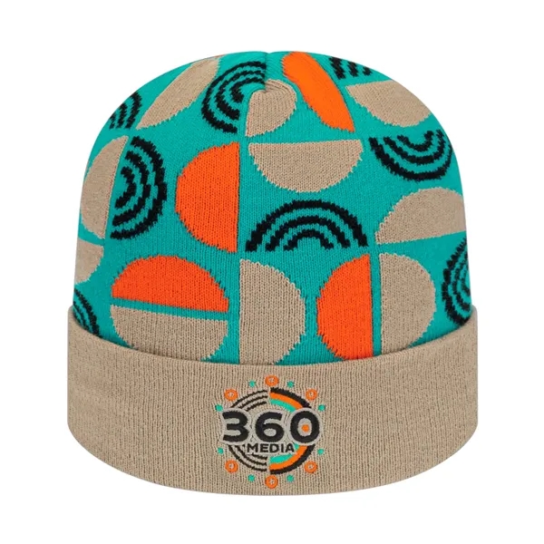 Custom knit acrylic elite cap with cuff.... from ASI 43792 Cap America Inc