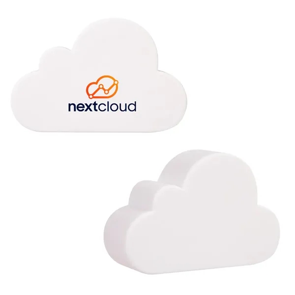 Cloud shaped stress reliever measuring 3" x 2" and made of... from ASI 61125 Hit Promotional Products / Hit®