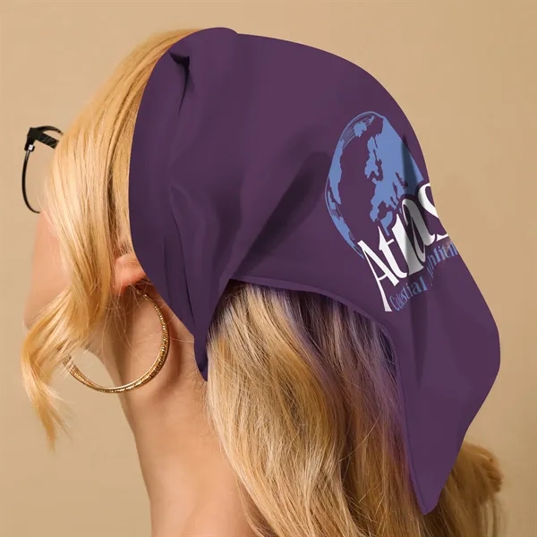 Accessorize your lifestyle with the premium microfiber festival bandana! Made with... from ASI 91411 Toddy Gear