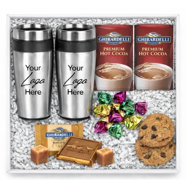 Tumbler Set with Cocoa and Cookies... from ASI 89971 Stuff A Mug
