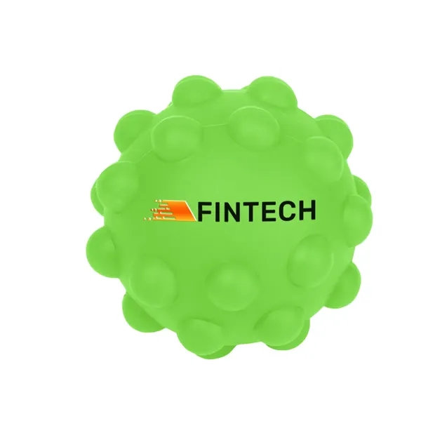 Push pop bouncing ball made of silicone.... from ASI 61125 Hit Promotional Products / Hit®