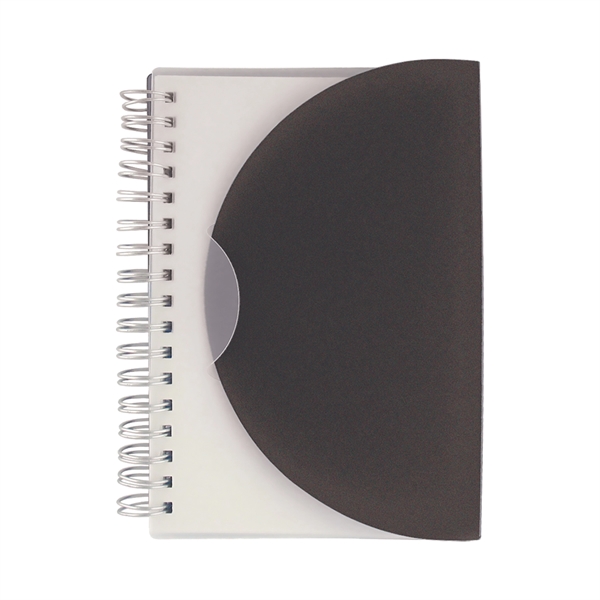 Tuck-top spiral 70 sheet notebook with plastic cover.... from ASI 93520 Ventura Inc