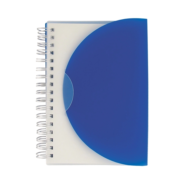 Tuck-top spiral 70 sheet notebook with plastic cover.... from ASI 93520 Ventura Inc