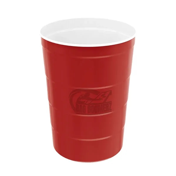 16 oz. reusable and recyclable steel cup.... from ASI 61125 Hit Promotional Products / Hit®