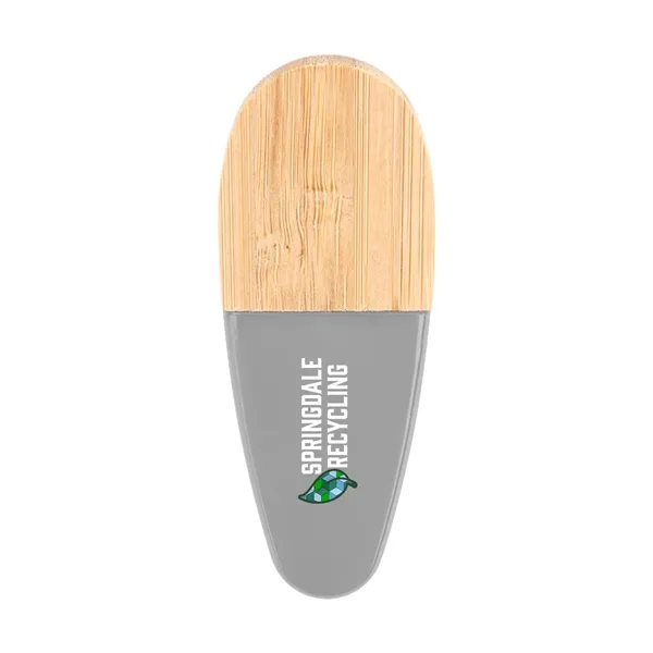 Spring loaded magnetic clip with bamboo grip.... from ASI 61125 Hit Promotional Products / Hit®