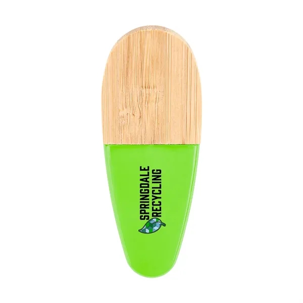 Spring loaded magnetic clip with bamboo grip.... from ASI 61125 Hit Promotional Products / Hit®