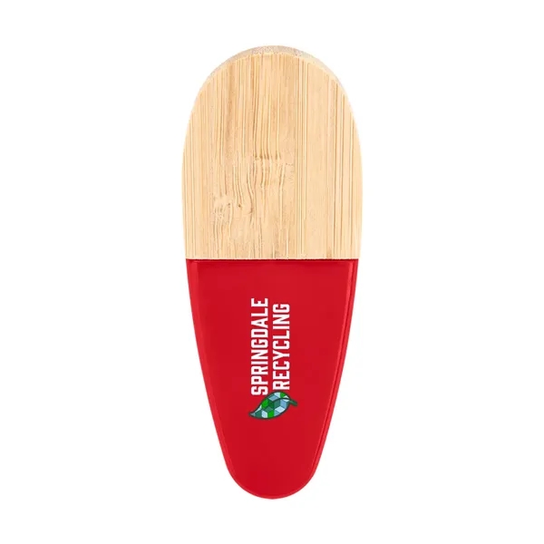 Spring loaded magnetic clip with bamboo grip.... from ASI 61125 Hit Promotional Products / Hit®